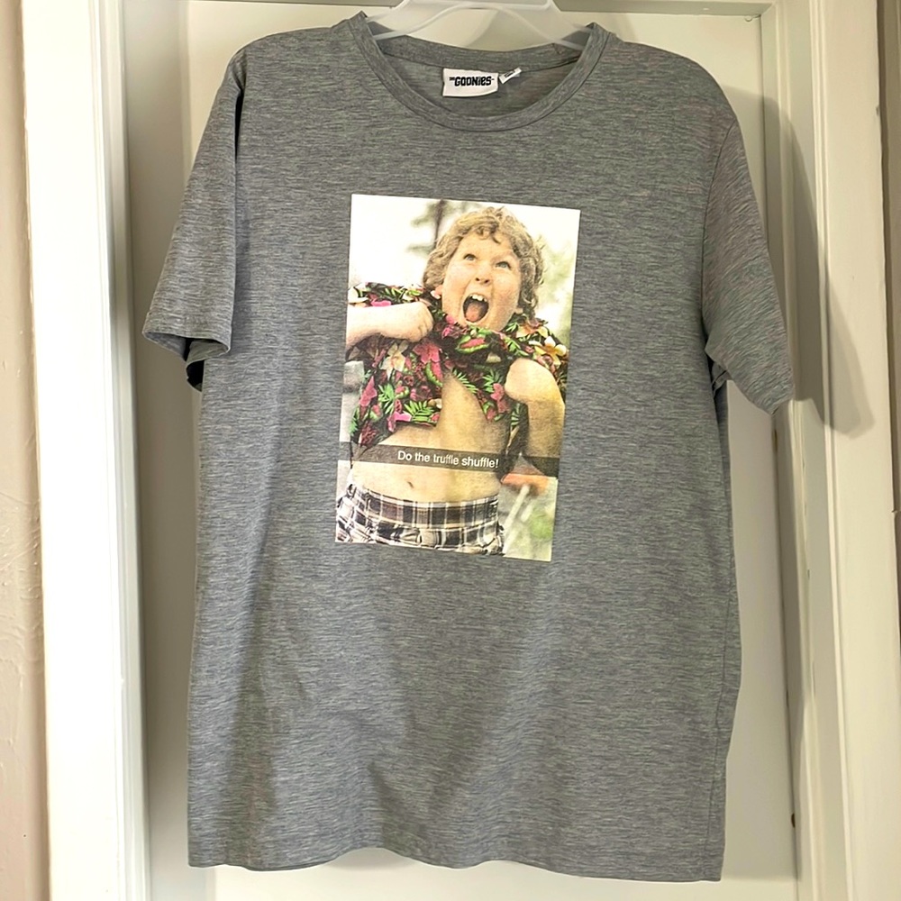 Official goonies truffle shuffle tee size s